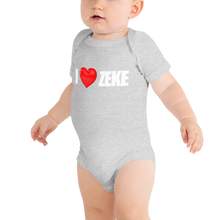 Load image into Gallery viewer, I LOVE ZEKE Onesie