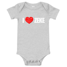 Load image into Gallery viewer, I LOVE ZEKE Onesie