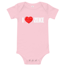 Load image into Gallery viewer, I LOVE ZEKE Onesie