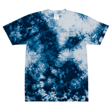 Load image into Gallery viewer, TZSS Embroidered Oversized Tie-Dye T-Shirt