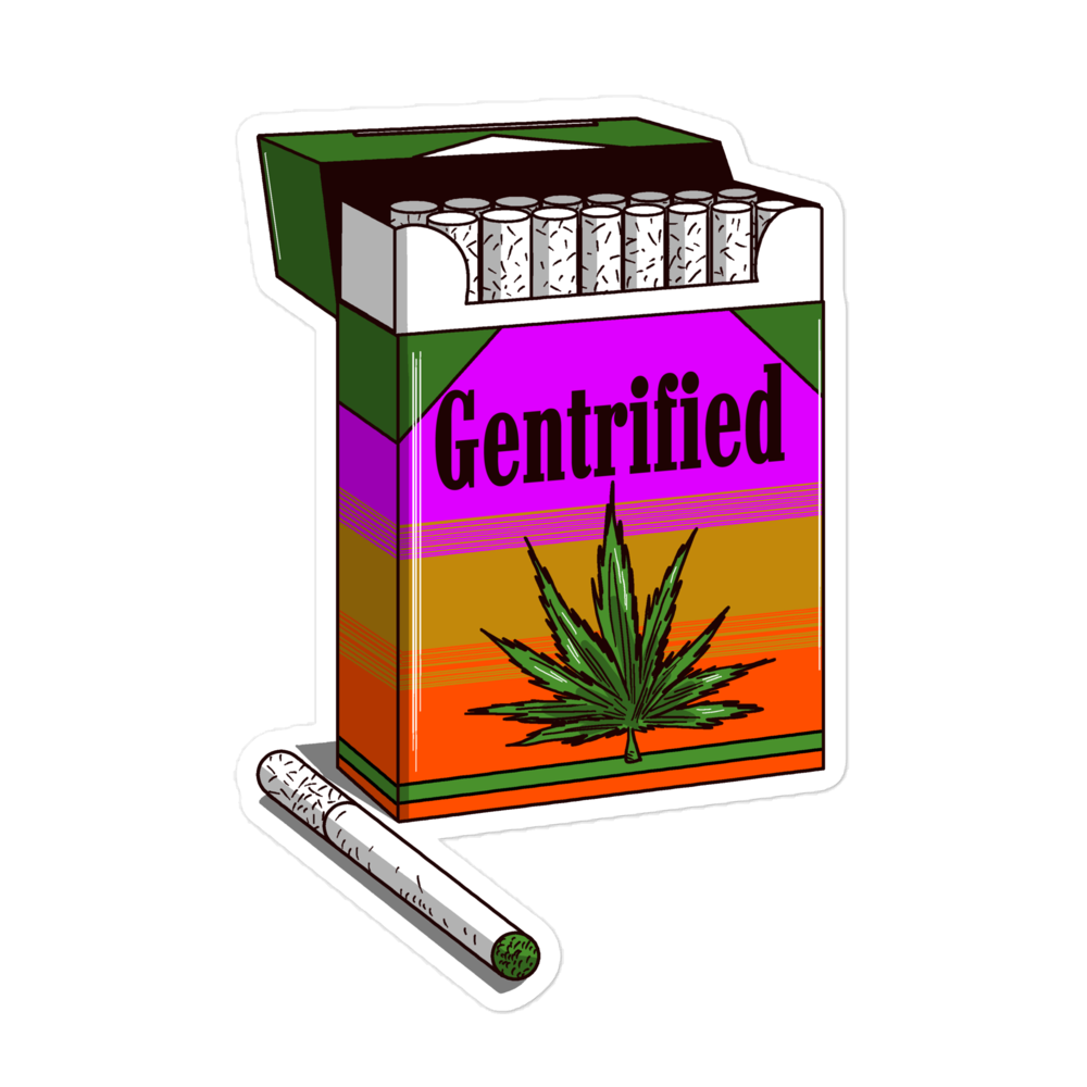 Gentrified Sticker