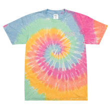 Load image into Gallery viewer, TZSS Embroidered Oversized Tie-Dye T-Shirt
